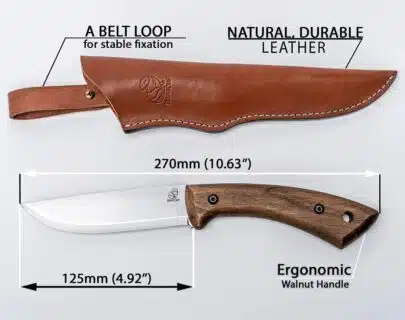 Bushcraft Kniv BSH1 - Dune | Arctic-Fritid.as