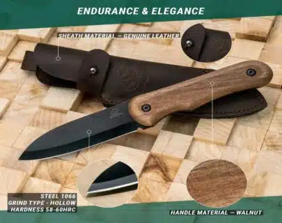 Bushcraft Kniv BSH5 - Shadow | Arctic-Fritid.as