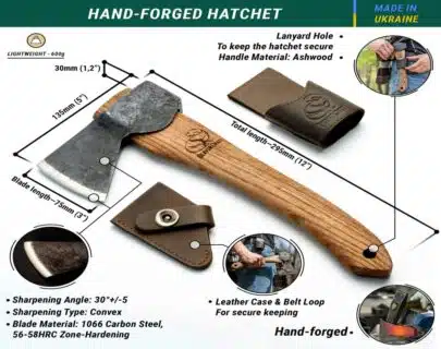 Bushcraft Øks AX1 - Allround | Arctic-Fritid.as