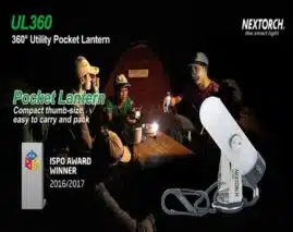 NexTorch UL360 Multilykt - 70 lm | Arctic-Fritid.as