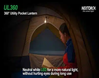 NexTorch UL360 Multilykt - 70 lm | Arctic-Fritid.as