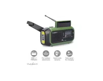 Nedis Nødradio DAB+/FM | Arctic-Fritid.as