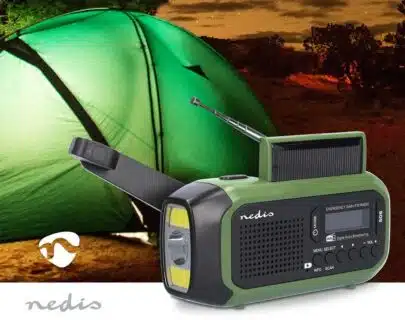 Nedis Nødradio DAB+/FM | Arctic-Fritid.as
