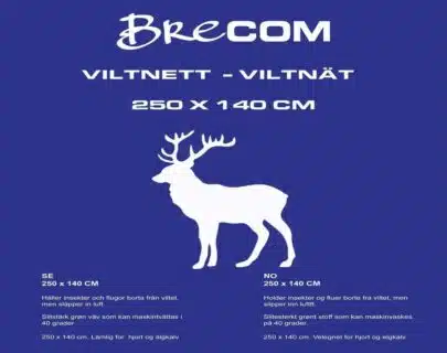 Brecom viltnett 250x140cm - Hjort | Arctic-Fritid.as Brecom viltnett 250x140cm - Hjort | Arctic-Fritid.as