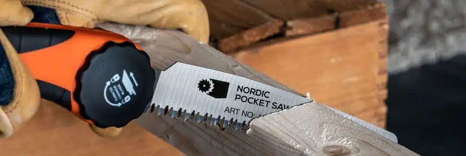 Nordic Pocket Saw Foldbar tursag for tre og metall | Arctic-Fritid.as