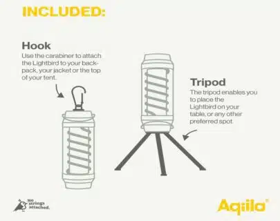 Aqiila Lightbird G1 Campinglykt | Arctic-Fritid.as