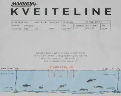 Kveiteline fra Marinor - 180m | Arctic-Fritid.as