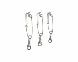 Lineklips m/svivel - 5pk | Arctic-Fritid.as