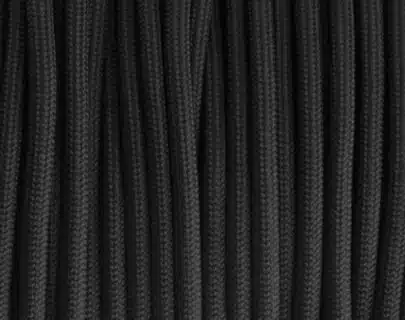 550 Paracord - 3,2mm - Sort | Arctic-Fritid.as