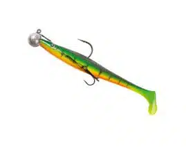 Lamprey 15cm med stinger - Fire Tiger | Arctic-Fritid.as