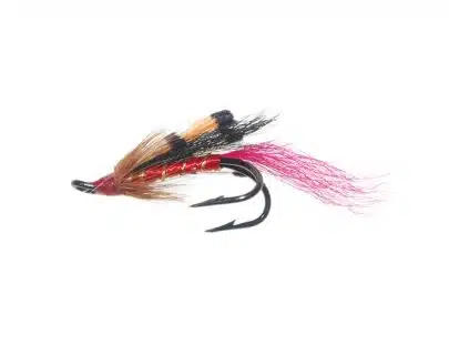 Ally's Shrimp lakseflue - 2pk | Arctic-Fritid.as