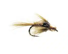 Gold Head Olive Dun | Arctic-Fritid.as
