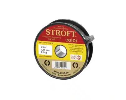 STROFT Vinterline 25m - Fluo. Gul - 0,14 mm | Arctic-Fritid.as