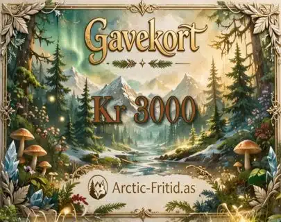 Gavekort - 3 000,- | Arctic-Fritid.as